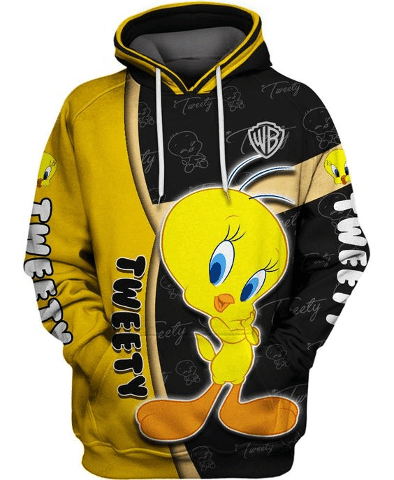 Lovely Tweety Looney Tunes Flims 39 Cartoon Graphic Outfits Aop Hoodie 547