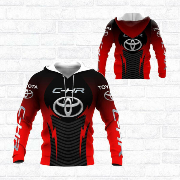 Toyota C-hr Shirt 862, 3d Hoodie Zip Hoodie 1964