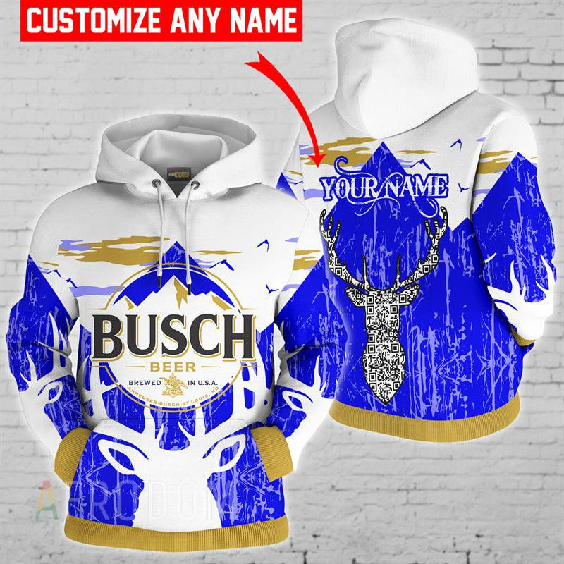 Personalized Busch Beer Hoodie 2, Gift For Fan 3d All Over Print Shirt Hoodie