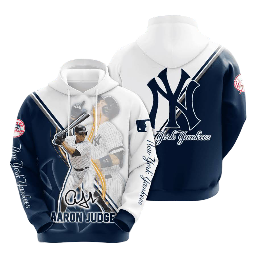 Aaron Judge New York Yankees 3D All Over Print Hoodie & Zip Hoodie