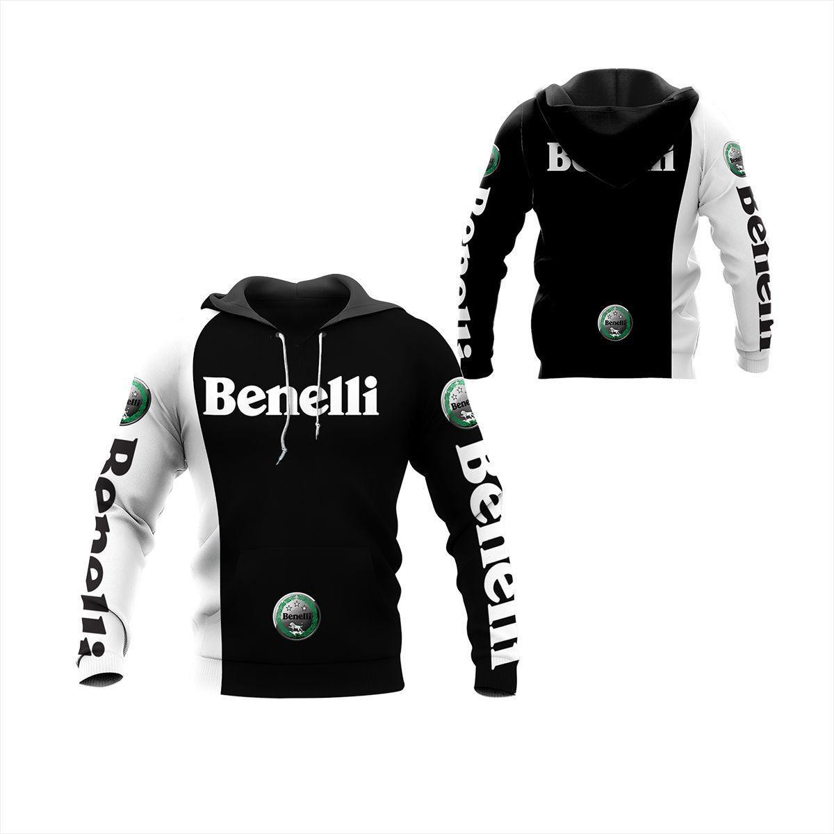 Benelli Shirt 108, 3d Hoodie Zip Hoodie