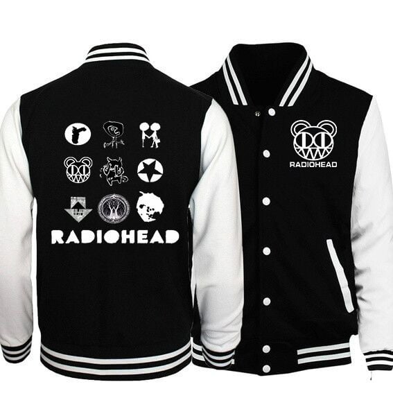 Radiohead Baseball Jacket Sweatshirt