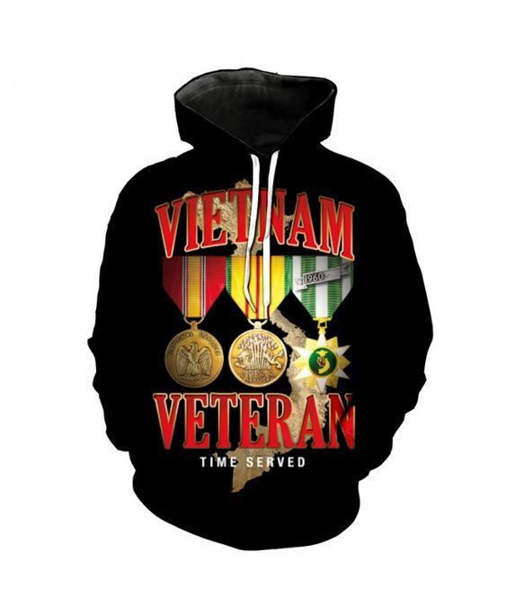 Vietnam Veteran The Highest Honor Fashion 3D All Over Print Hoodie & Zip Hoodie