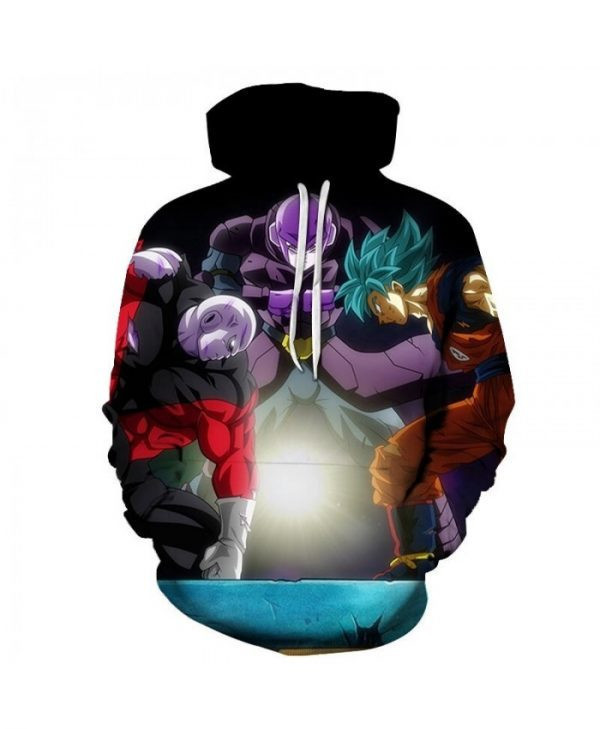 Dragon Ball Three People Pk S Cosplay 3D All Over Print Hoodie & Zip Hoodie