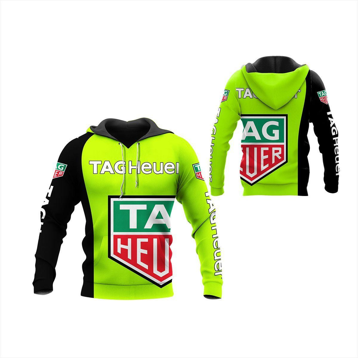 Tag Heuer Shirt 97, 3d Hoodie Zip Hoodie