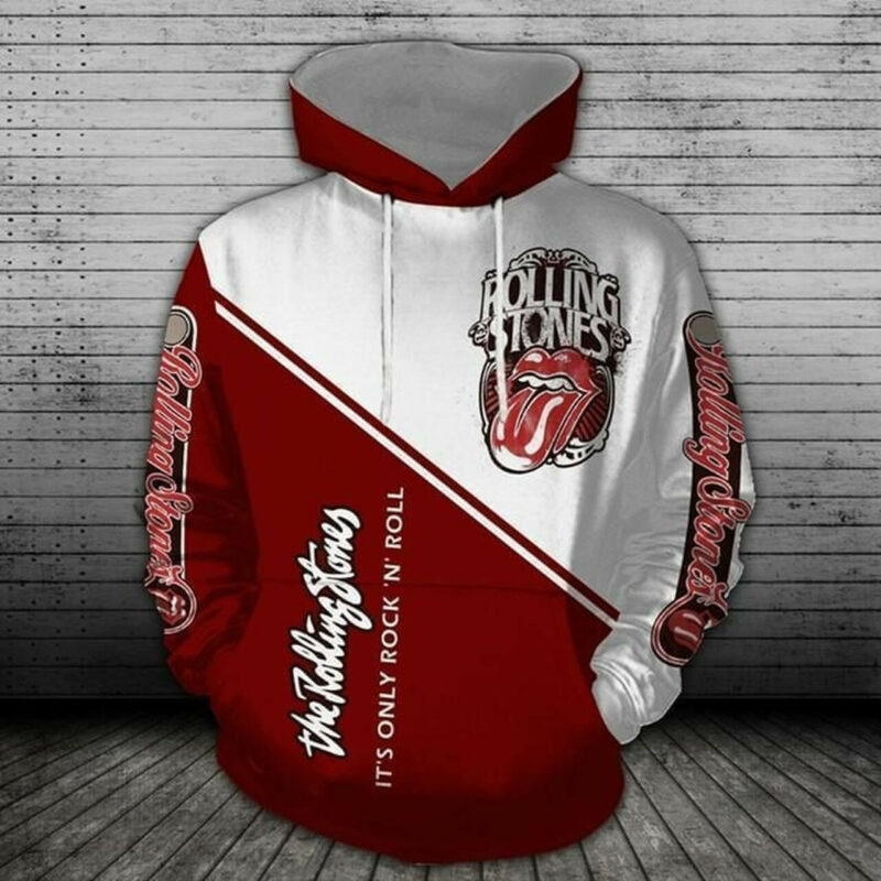 The Rolling Stones Its Only Rock N Roll 3d Hoodie Zip Hoodie