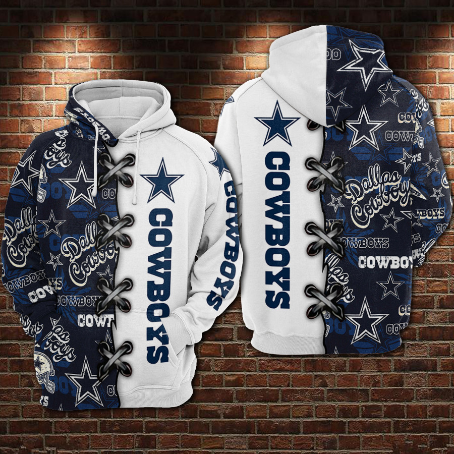 Cowboys 3D All Over Print Hoodie & Zip Hoodie