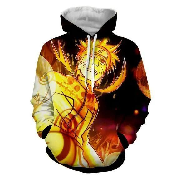 Naruto 1 Gift Over Print 3d Hoodie Zip Hoodie