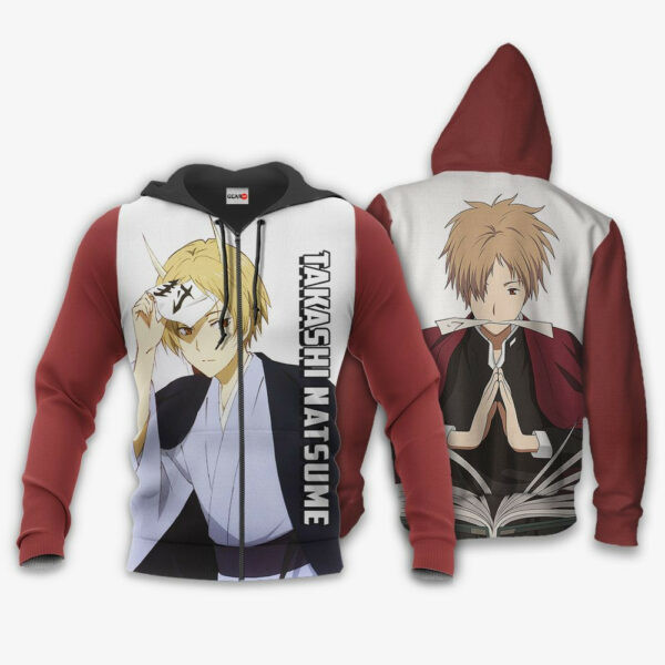 Takashi Natsume Natsume Yuujinchou Anime 3k465 Cartoon 3d Hoodie Zip Hoodie 1910