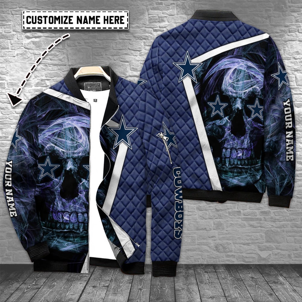 Cowboys Personalized Bomber Jacket BG695