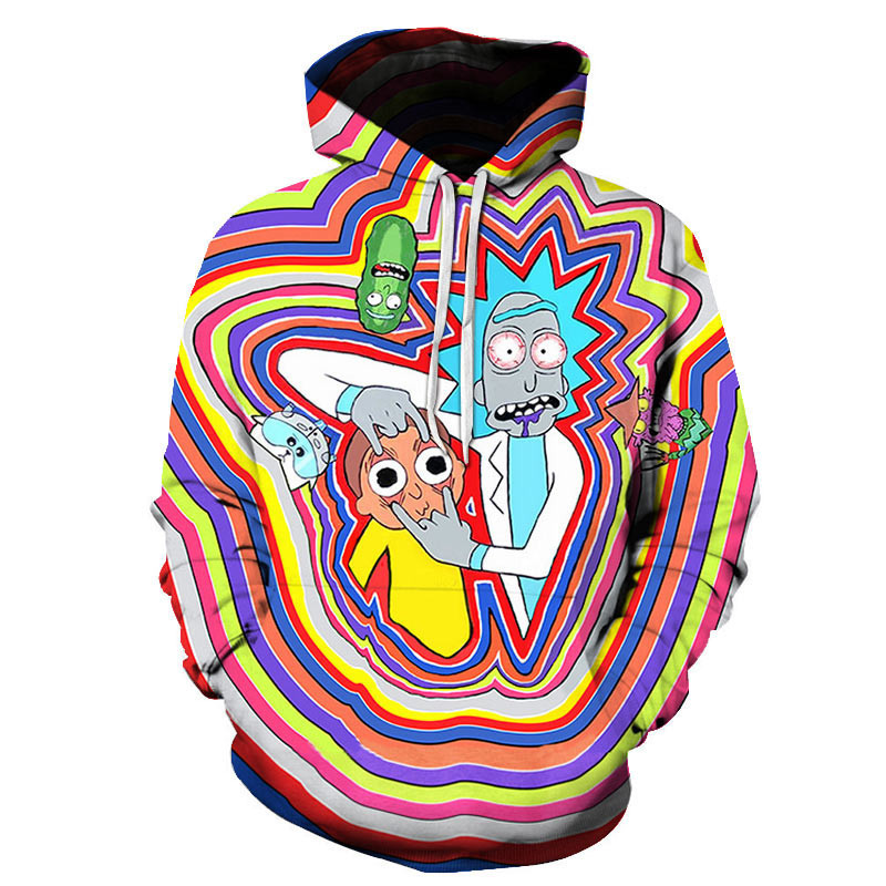 Rick And Morty 3D All Over Print Hoodie & Zip Hoodie