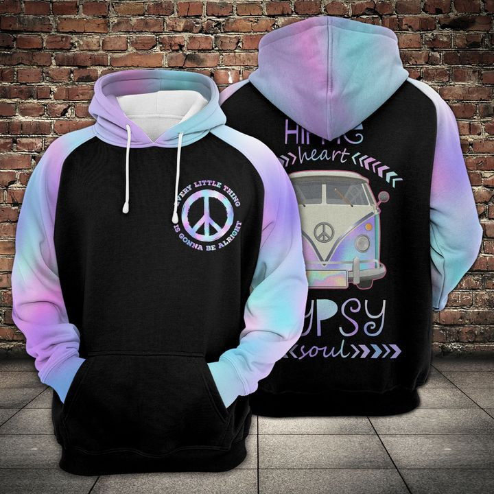 Amazing Hippie 3D All Over Print Hoodie & Zip Hoodie