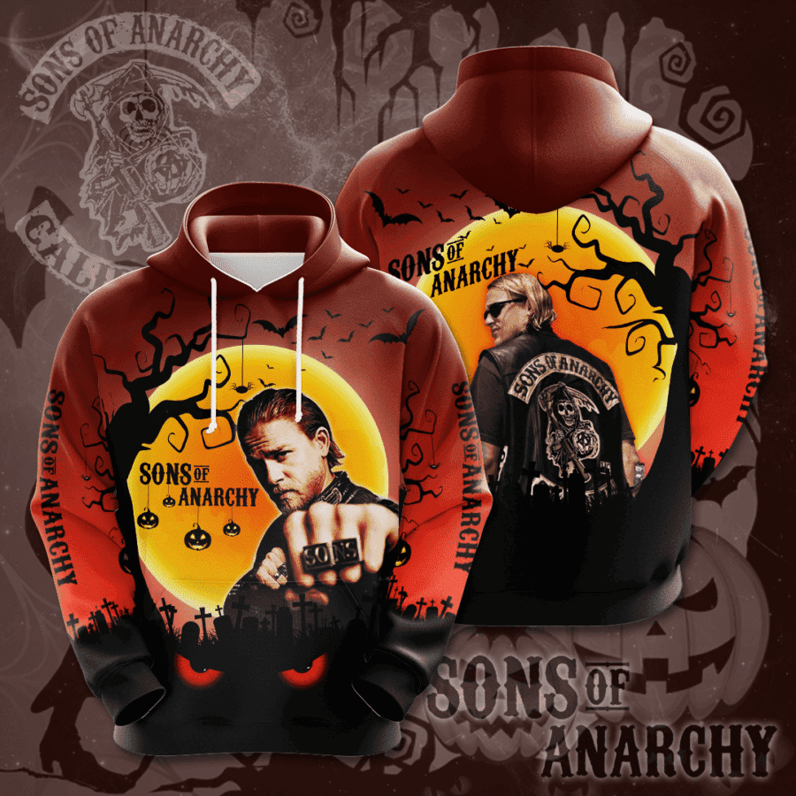 Sons Of Anarchy 3D All Over Print Hoodie & Zip Hoodie