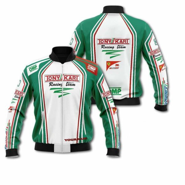 Personalized Tony Kart Racing Team Bomber Jacket 890 108