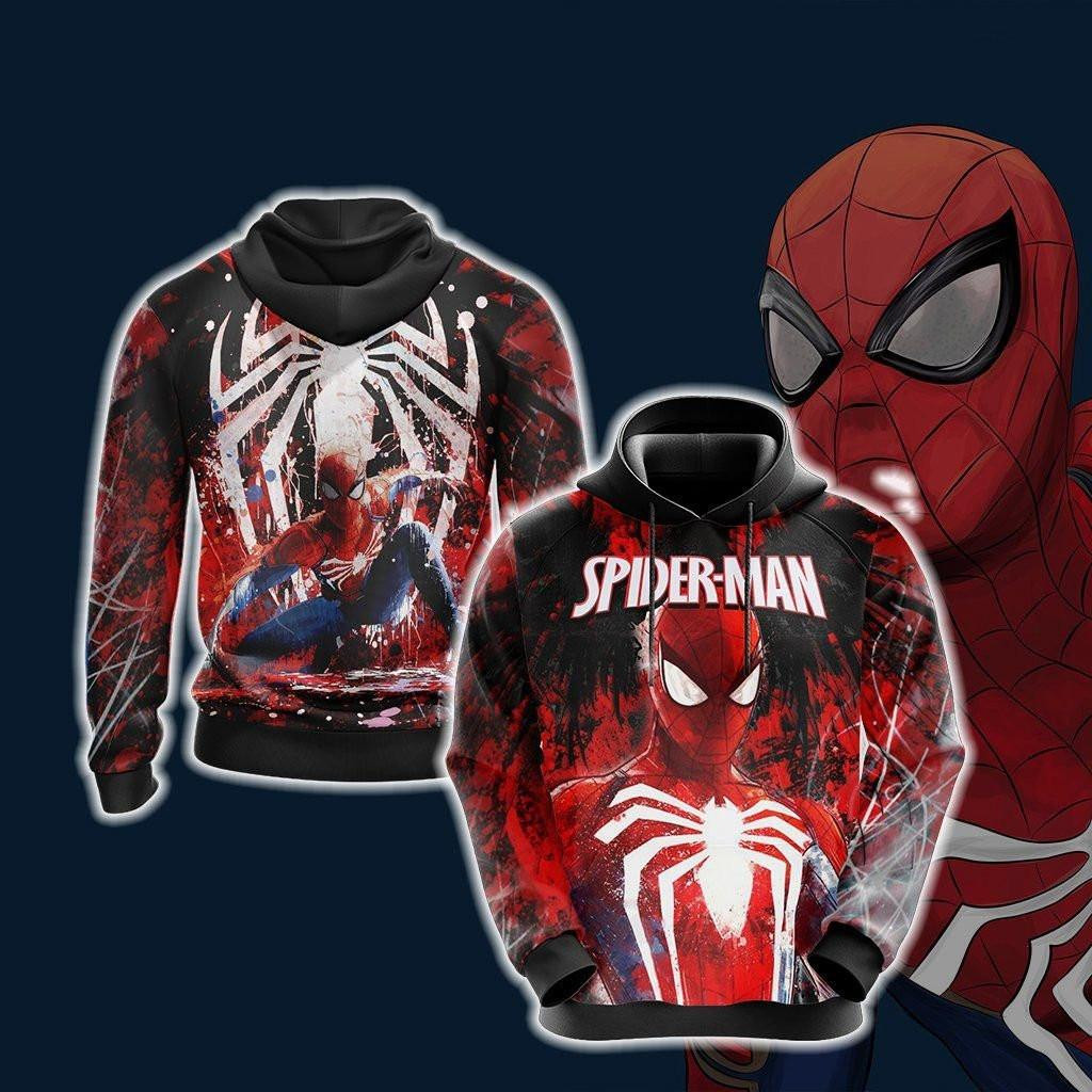 Spider-man Fan Gift, Spider-man All Over Print Hoodie Ver564