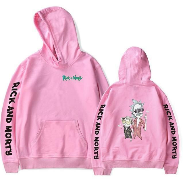 Rick And Morty With Cat Gift Over Print 3d Hoodie Zip Hoodie 851