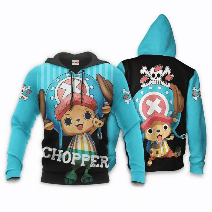 Tony Tony Chopper One Piece 3d Hoodie Zip Hoodie