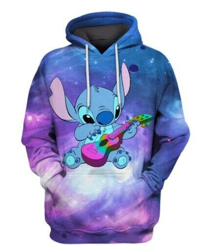 Stitch Art 3D All Over Print Hoodie & Zip Hoodie