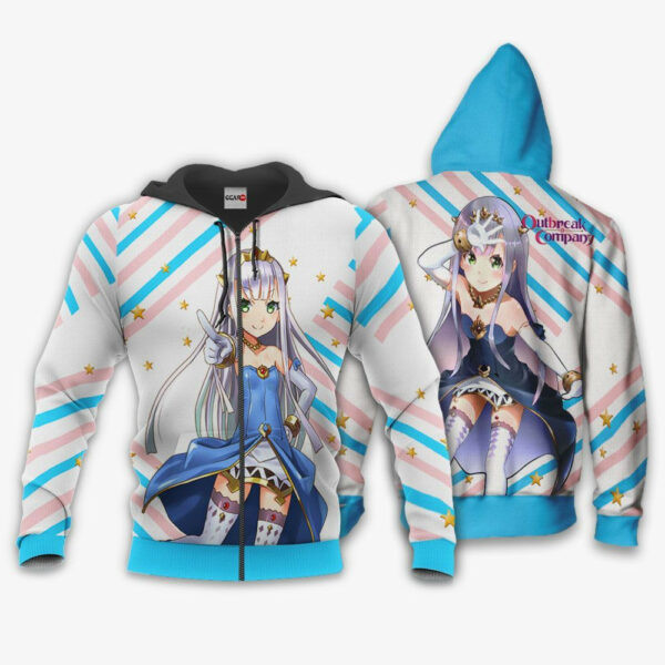 Outbreak Company Petralka Anne Eldant Iii Anime 3k297 Cartoon 3d Hoodie Zip Hoodie 2706