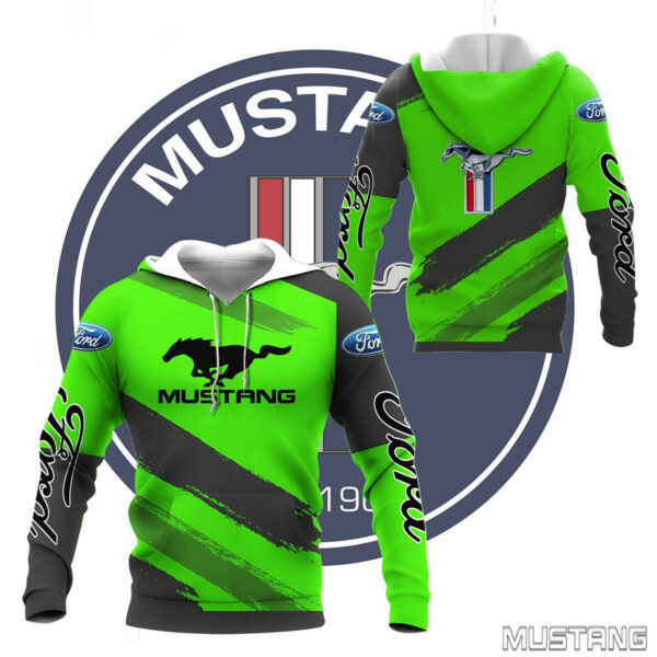 Ford Mustang Shelby Luxury Car 8k221 3d Zip Hoodie Hoodie Ii0 819