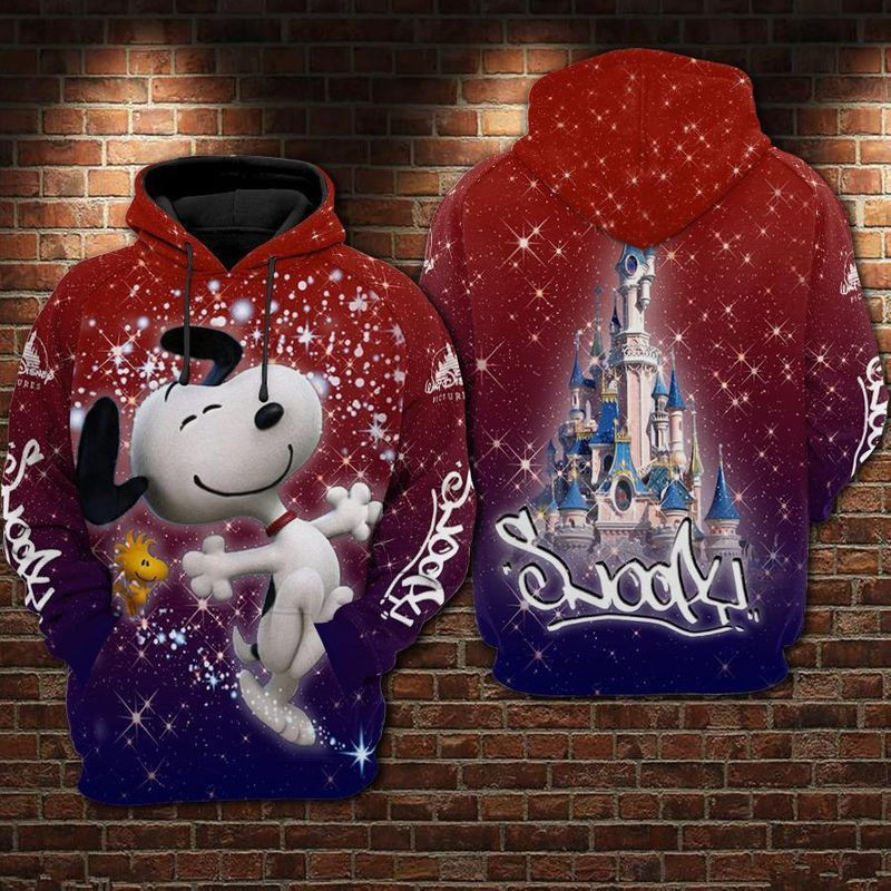 For Snoopy Lovers The Walt Company 3d Hoodie