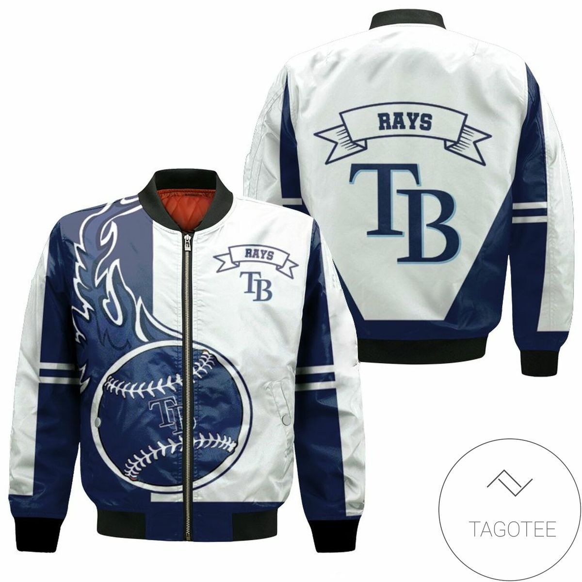 Tampa Bay Rays Bomber Jacket V2