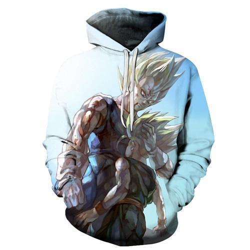 Dragon Ball Z Majin Vegeta And Trunks 3D All Over Print Hoodie & Zip Hoodie