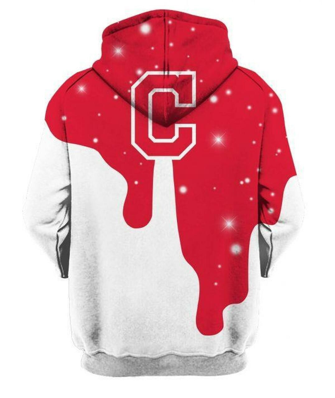 Cleveland Indians Mlb Baseball 3D All Over Print Hoodie & Zip Hoodie