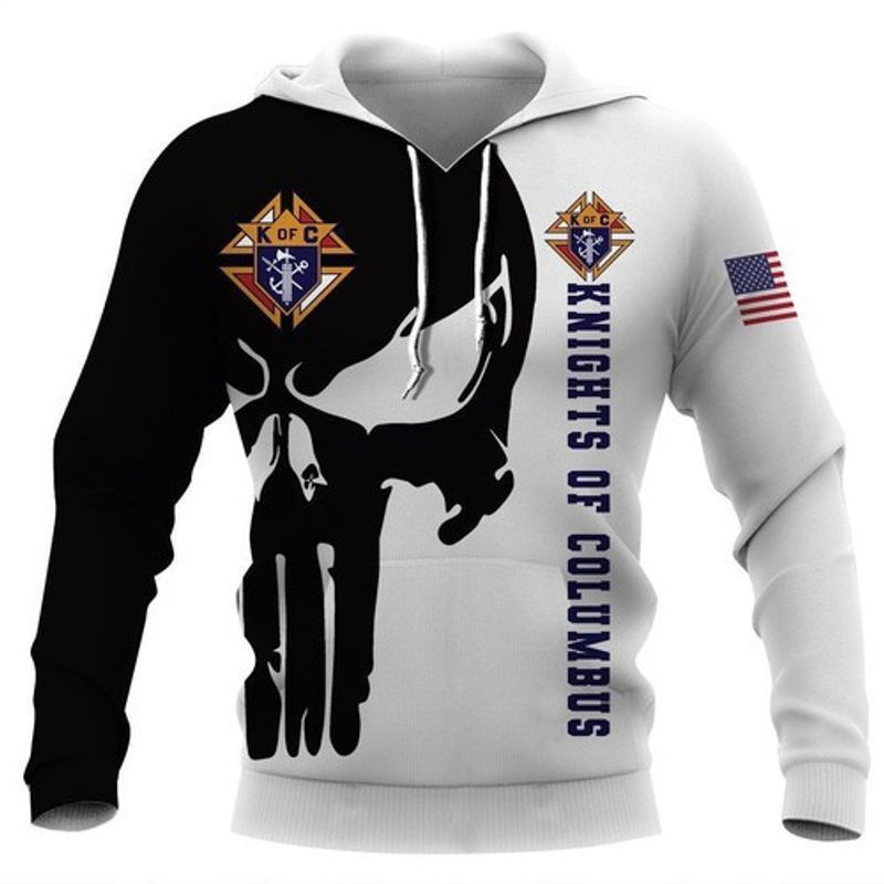 Koc Knights Of Columbus All Over Printing 3d Hoodie