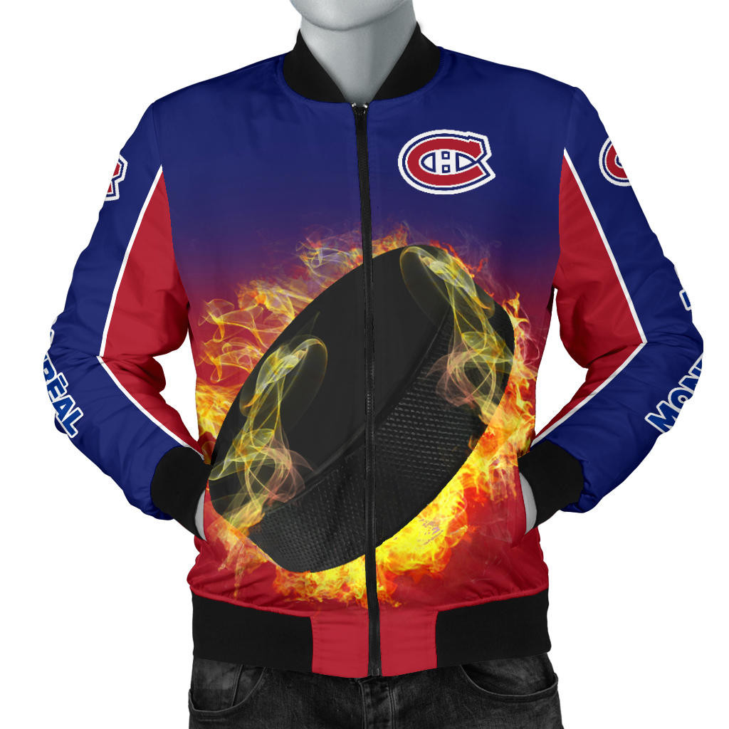 Montreal Canadiens Blue Bomber Jacket