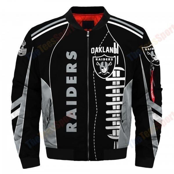Las Vegas Raiders Bomber Jacket 45