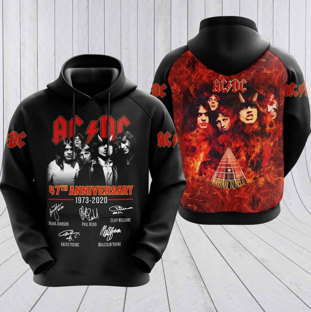 Acdc 3D All Over Print Hoodie & Zip Hoodie