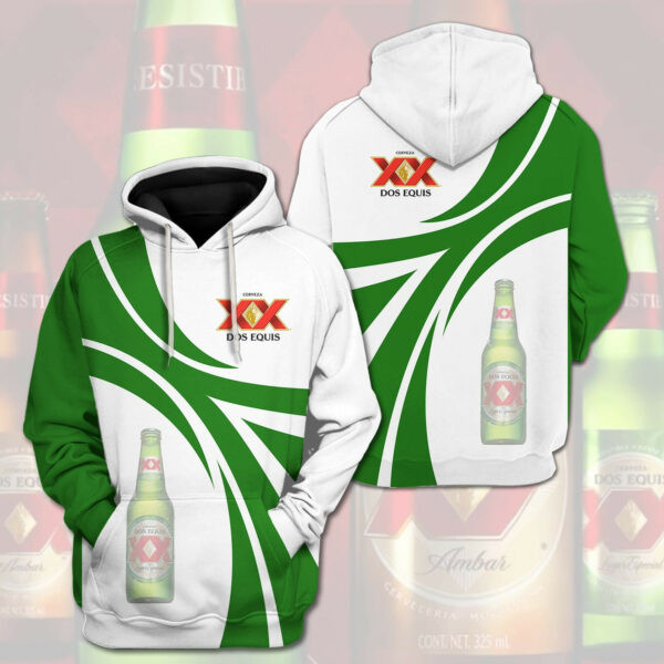Dos Equis Beer 3d Hoodie 1491