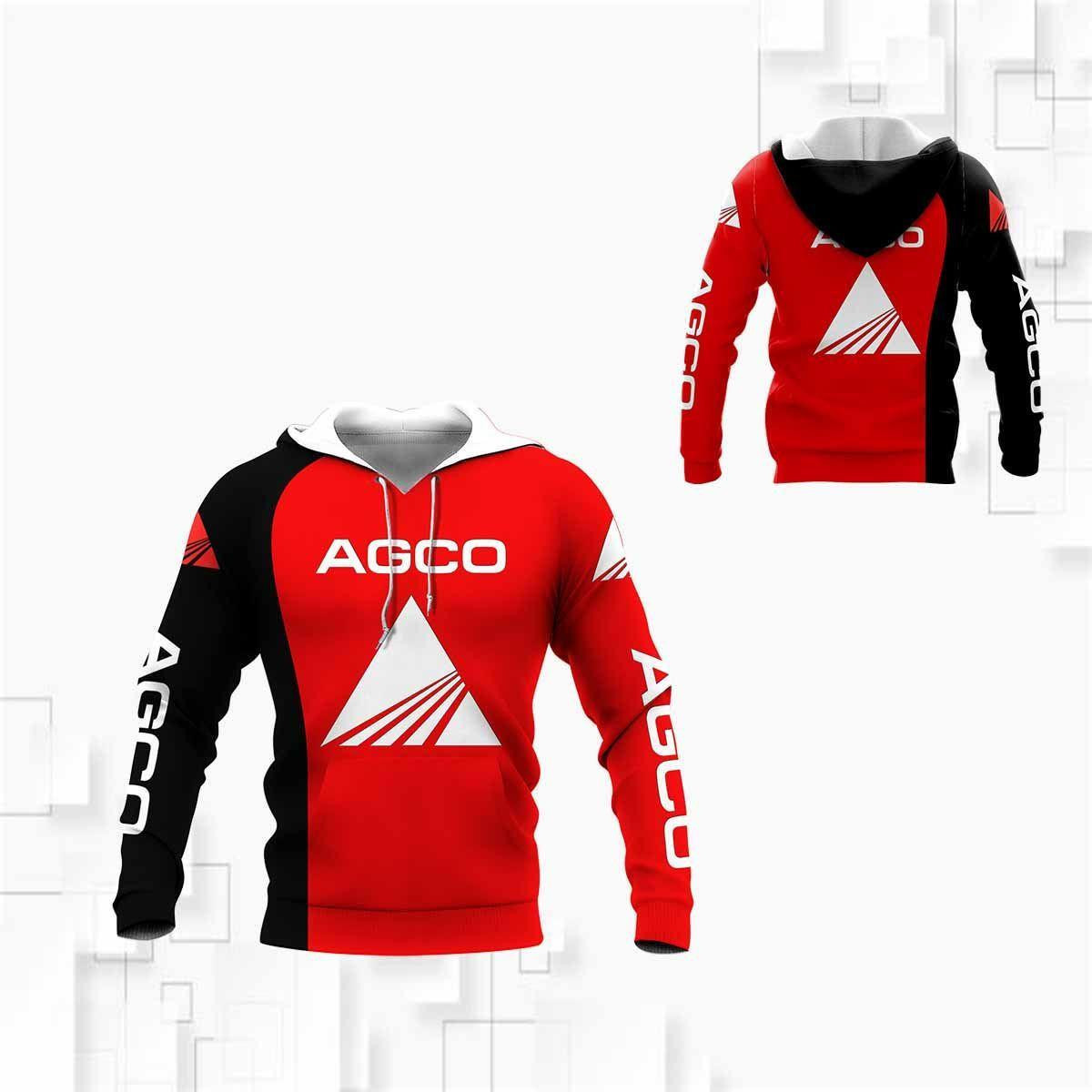 Agco Shirt 978, 3d Hoodie Zip Hoodie