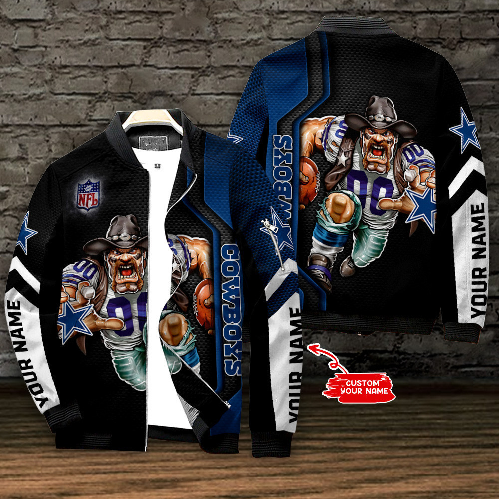 Cowboys Personalized Bomber Jacket BG558