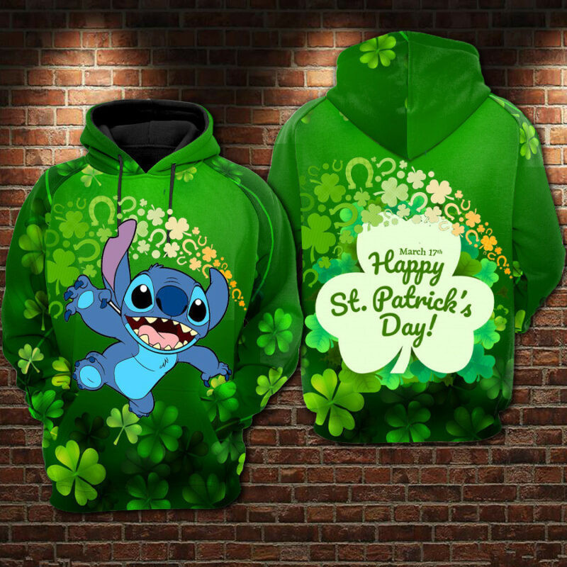 Stitch Patrick's Day - Hoodies 34