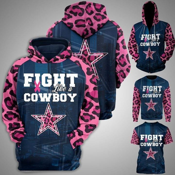 Cowboys 3D All Over Print Hoodie & Zip Hoodie