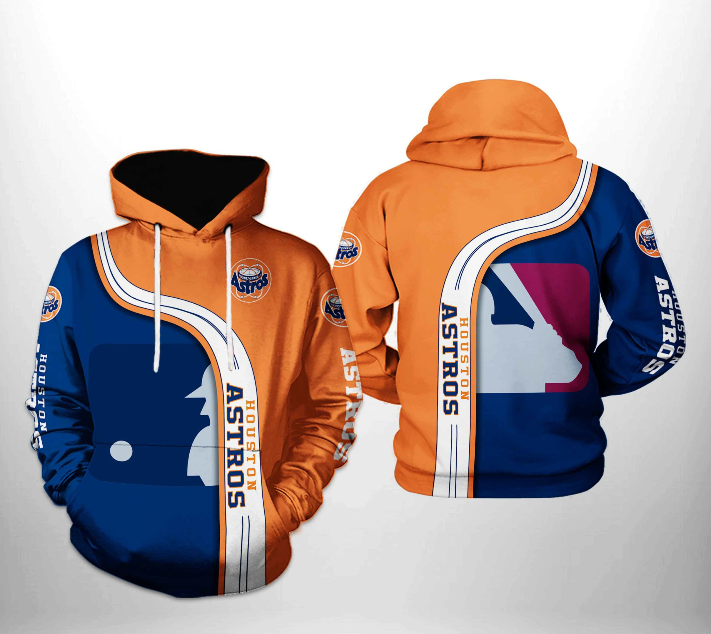 Houston Astros MLB Team 3D All Over Print Hoodie & Zip Hoodie