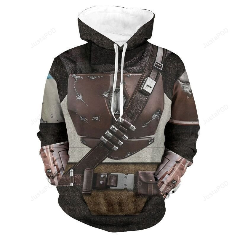 Star Wars The Mandalorian 3D All Over Print Hoodie & Zip Hoodie