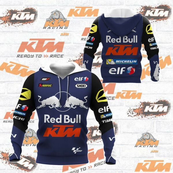 Ktm Racing Shirt 610, 3d Hoodie Zip Hoodie 669