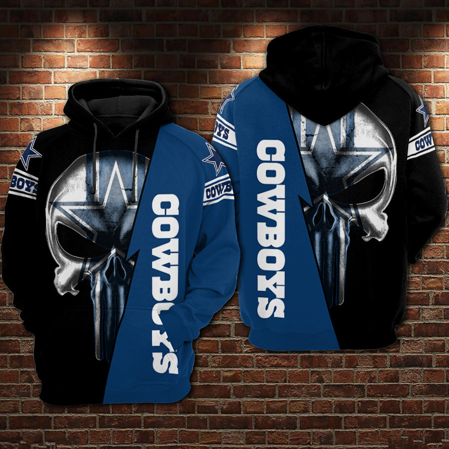 Cowboys 3D All Over Print Hoodie & Zip Hoodie