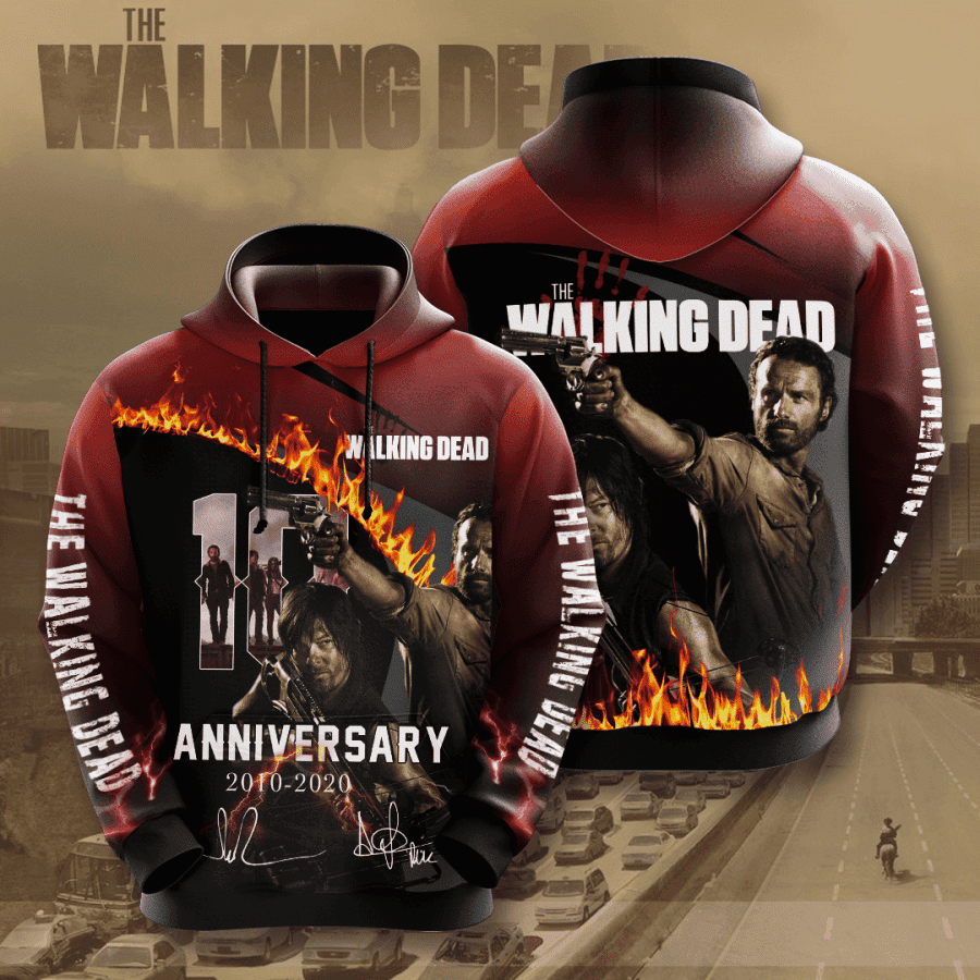 The Walking Dead 3D All Over Print Hoodie & Zip Hoodie
