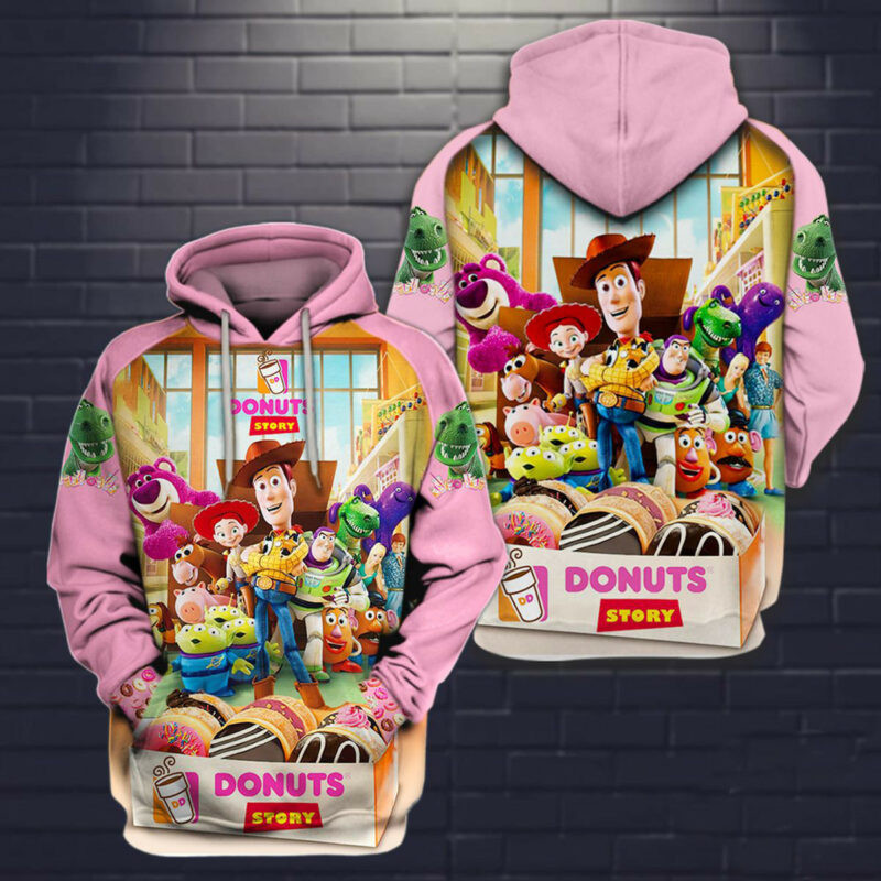 Toy Story Donut 3d Hoodie