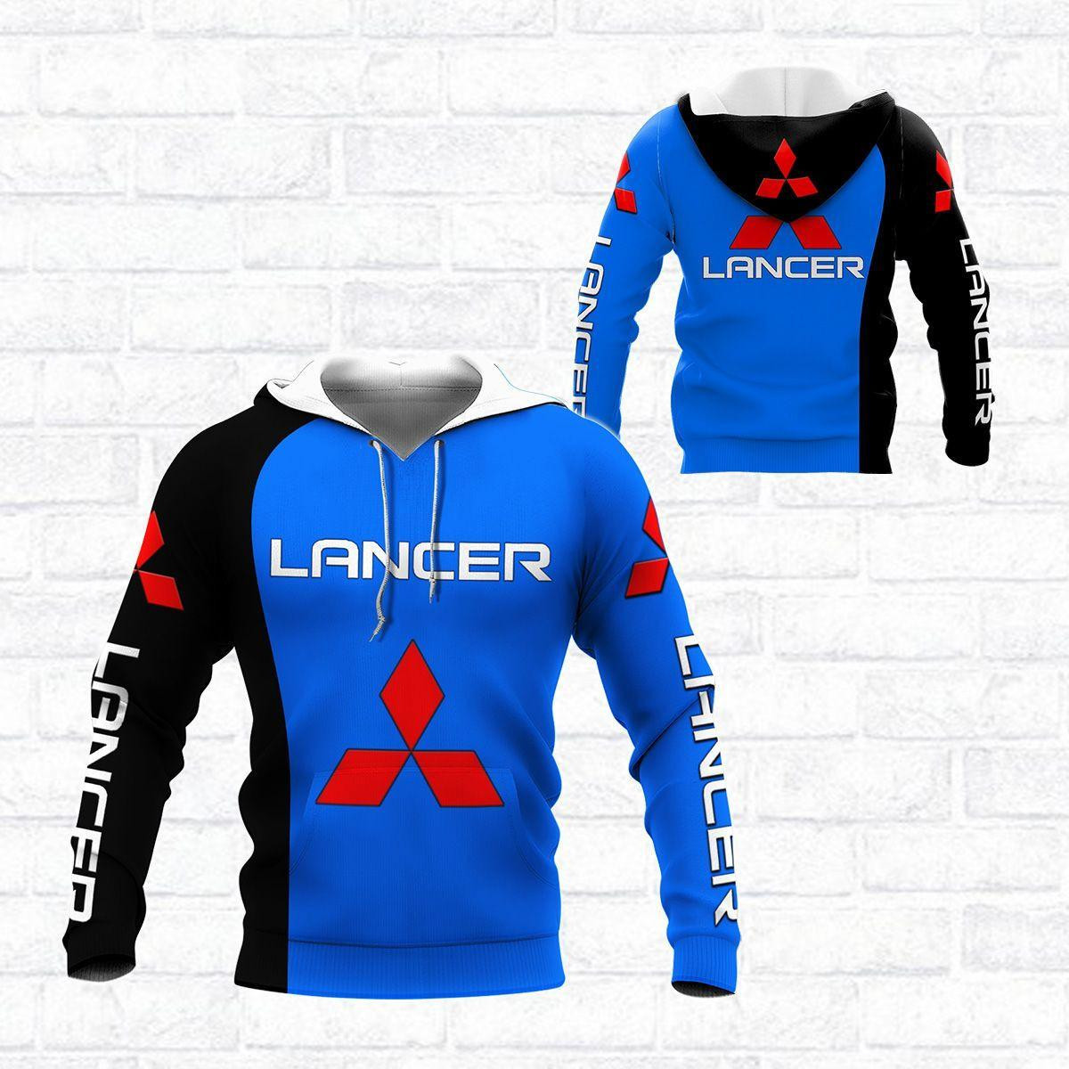 Mitsubishi Lancer Evolution Shirt 487, 3d Hoodie Zip Hoodie
