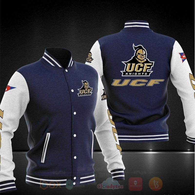 UCF Knights Navy Blue Baseball Jacket