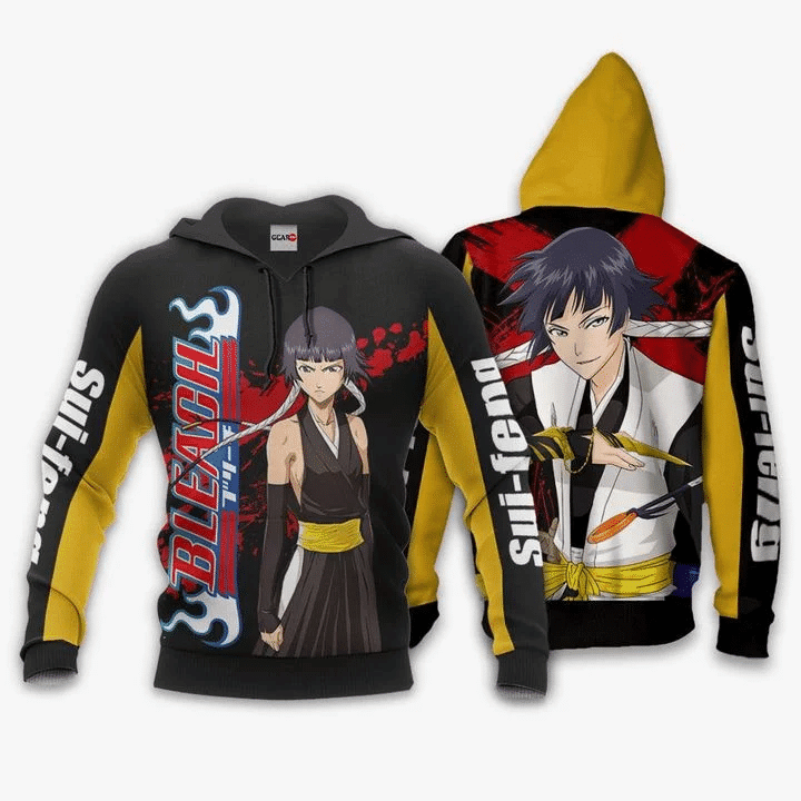Sui Fong Bleach 3d Hoodie Zip Hoodie