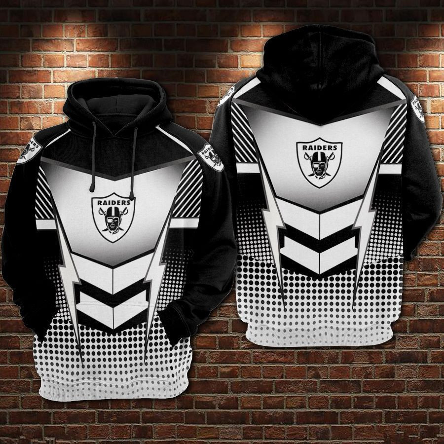 Oakland Raiders Football V2 3D All Over Print Hoodie & Zip Hoodie