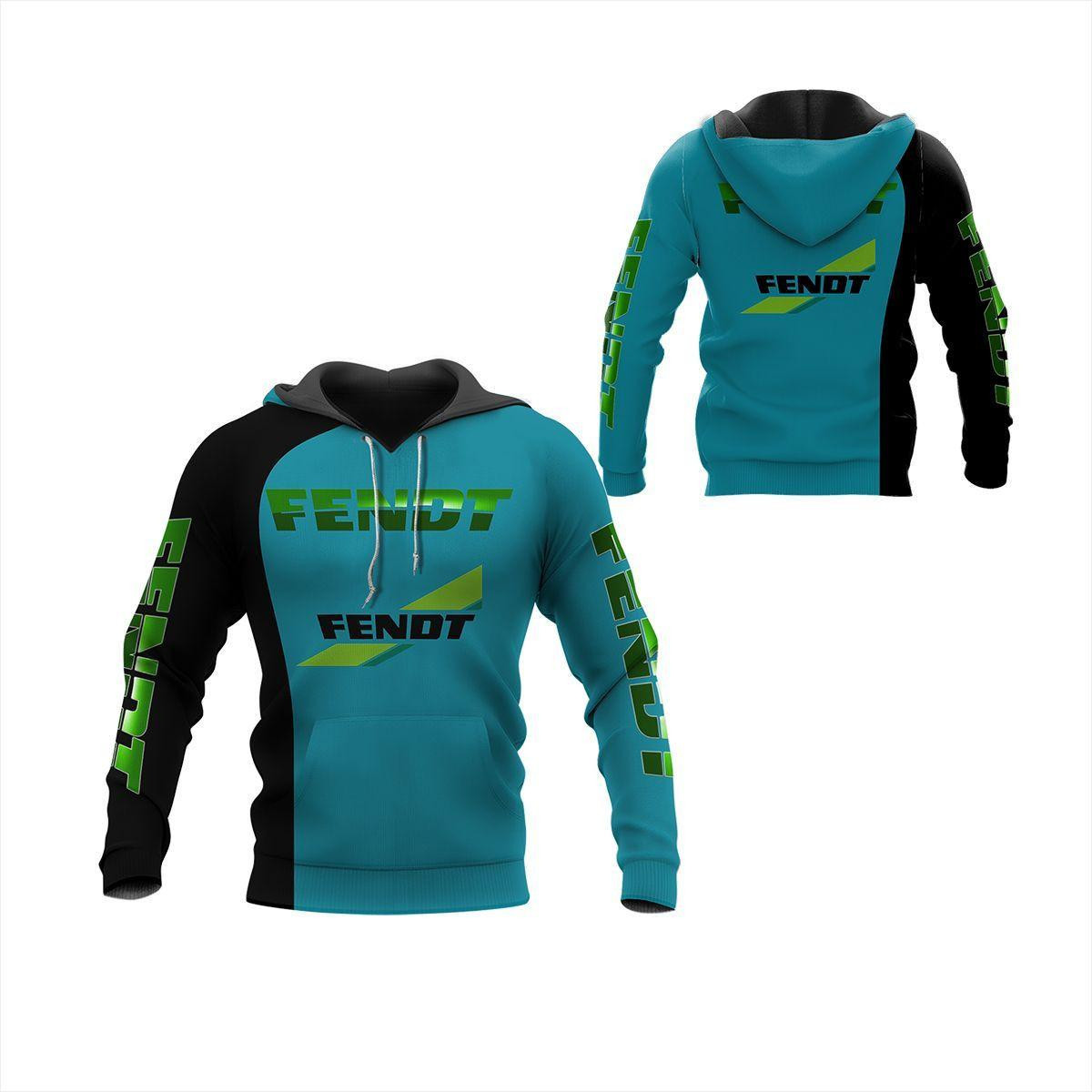 Fendt Shirt 157, 3d Hoodie Zip Hoodie