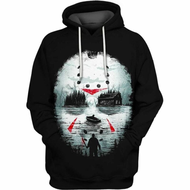 Friday Night Terror Over Print 3d Hoodie Zip Hoodie