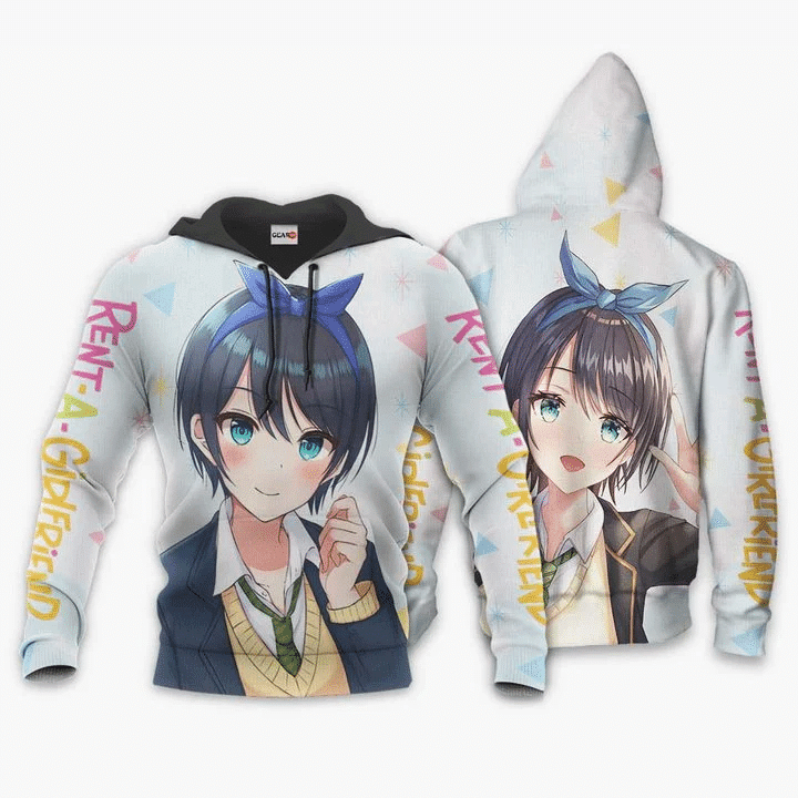 Ruka Sarashina Kanokari Rent A Girlfriend  3d Hoodie Zip Hoodie